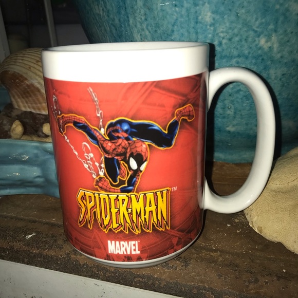 2004 Marvel Comics Spiderman Mug/Coffee Cup By Sherwood - Picture 2 of 5